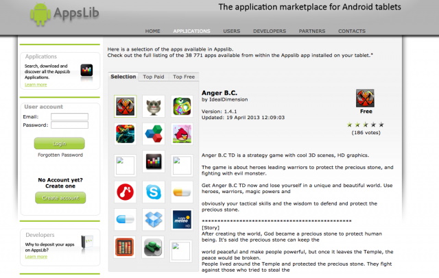 AppsLib Homepage