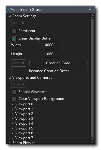 Room Properties Expanded