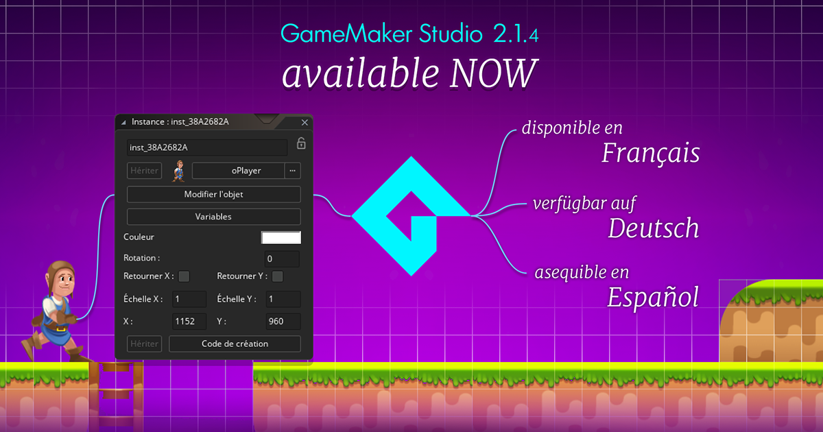 Localisation And More With GameMaker Studio 2.1.4